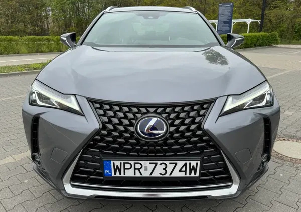 mazowieckie Lexus UX cena 104900 przebieg: 75881, rok produkcji 2021 z Warszawa